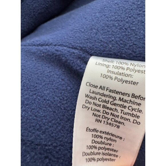 Vineyard Vines Blue Performance Weekend Puffer Vest boys Size Large - Picture 8 of 8